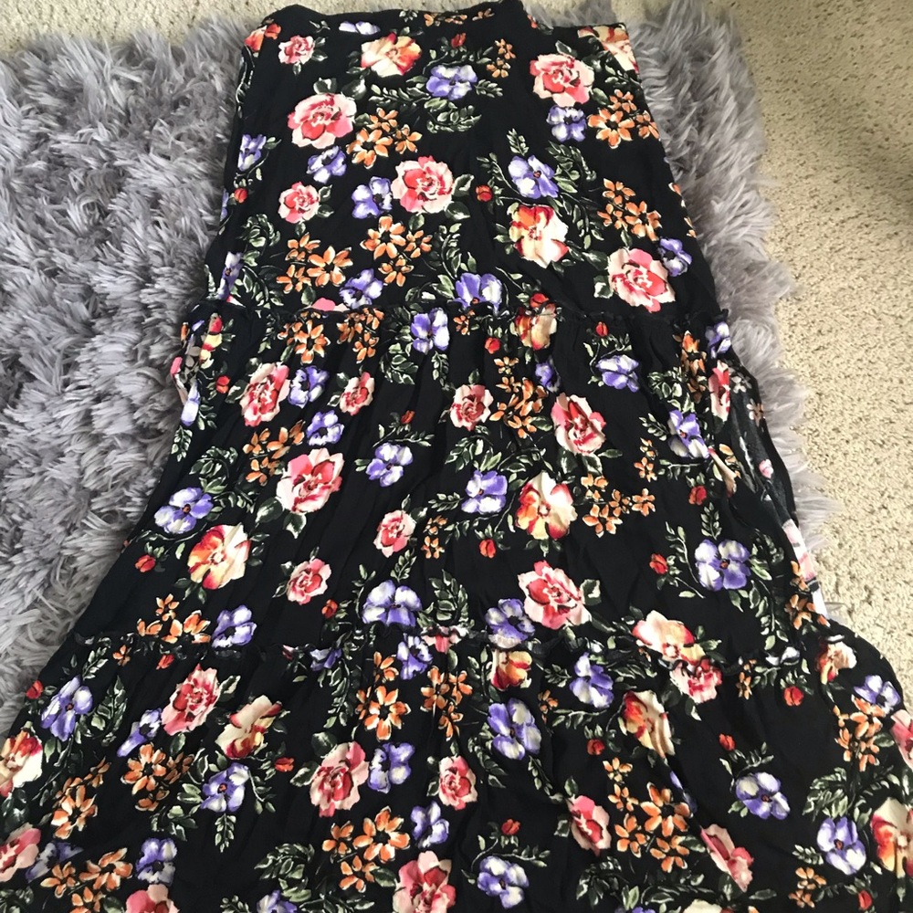 Floral maxi skirt vintage - Picture 1 of 3